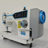 Machine à coudre industrielle à point noué à plat informatisée à entraînement direct programmable pour l'habillement, vente en gros, livraison gratuite