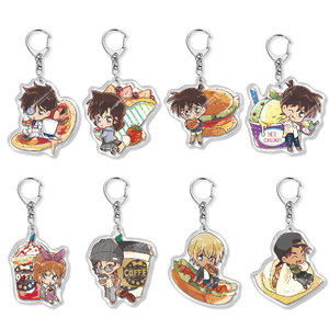 94 styles de figurines de détective <span class=keywords><strong>Conan</strong></span>, porte-clés en acrylique, personnage d'anime, porte-clés en plastique, décoration, cadeau - Product Image 1