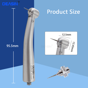 Turbina de aire <span class=keywords><strong>dental</strong></span> de alta velocidad, pieza de mano de fibra óptica para <span class=keywords><strong>NS</strong></span> * acoplador, turbina de aire, pieza de mano, cabezal estándar de fibra óptica Z900L - Product Image 1