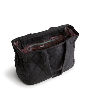 Women Fashion <b>Tote</b> Handbag Custom Quilted Puffer <b>Tote</b> <b>Shopping</b> <b>Bag</b> with Zipper - Product Image 3
