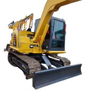 Komatsu รถตักดิน PC70ดีเซลมือสองสภาพการทำงานที่ดีเยี่ยมชิ้นส่วนเครื่องยนต์หลัก - Product Image 1