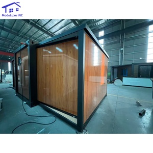 Maison conteneur extensible 20FT 40FT, préfabriquée, modulaire, portable, avec structure en acier galvanisé, installation rapide, pour habitation ou hôtel mobile - Product Image 6