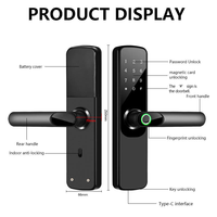 Cerradura Digital Inteligente Ttlock Ble con Huella Dactilar, Contraseña, Tarjeta IC, Multi Mortise, 2 Años de Garantía, Biométrica, Tuya WiFi, Gran Oferta