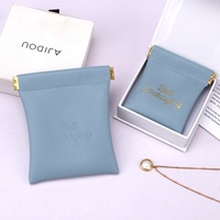 Haute qualité gaufrage cuir pièce cosmétique pochette sac gaufrage Pu cuir cadeau bijoux pochette