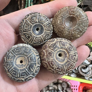 Vente en gros de culture traditionnelle chinoise, ancien abaque en jade de Hetian, sculpté à l'ancienne, décoration d'intérieur - Product Image 1