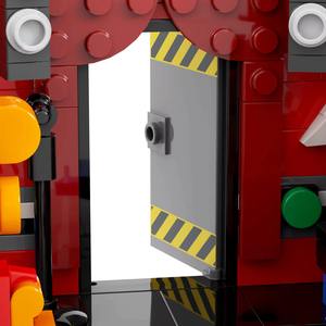 ชุดตัวต่อพลาสติก ABS 395 ชิ้น MOC1557 FNAF ห้องเฟรดดี้ ฟ็อกซี่ มิดไนท์แบร์ ชุด DIY สำหรับเด็กอายุ 14 ปีขึ้นไป - Product Image 5