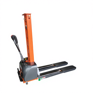 รถยกพาเลทไฟฟ้า EVERLIFT แบบเต็มรูปแบบ 0.5 ตัน 1 ตัน 1.3 ตัน 1.5 ตัน รถยกแบบยกเอง รถยกไฟฟ้าลิเธียม รถยกแบบพกพา สำหรับคลังสินค้า - Product Image 1