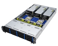 Serveur en rack RS720A-E12-RS12, double canal, EPYC 9654, 2U, 12 baies, extension 3*GPU, 64 Go de mémoire, occasion, en stock