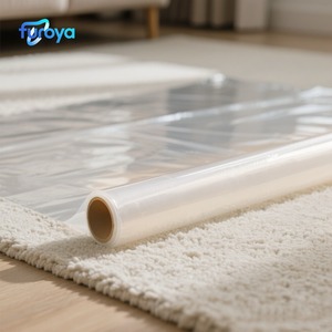 Tự dính Thảm bảo vệ phim nhựa sàn Bìa cuộn trong suốt Thảm bảo vệ cho chống bụi bảo vệ - Product Image 3