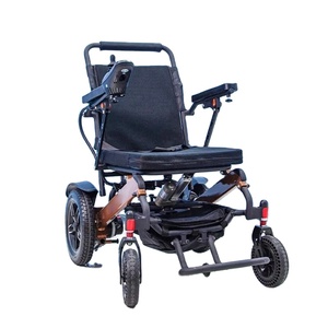 <span class=keywords><strong>Silla</strong></span> <span class=keywords><strong>de</strong></span> <span class=keywords><strong>ruedas</strong></span> eléctrica plegable motorizada Motor <span class=keywords><strong>de</strong></span> 500W peso ligero rastreado estilo chino precio barato - Product Image 1