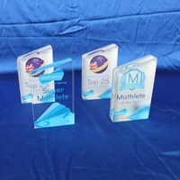 Plaques de récompense en acrylique personnalisées, originales, en usine