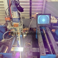 Hochpräzise Automatische H-Träger-Rollformmaschine Stahlkonstruktions-Träger-Rollformmaschine