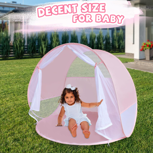 <span class=keywords><strong>Tente</strong></span> de plage pop-up portable à une pièce, tissu polyester imperméable 1000-1500 mm, protection <span class=keywords><strong>anti</strong></span>-<span class=keywords><strong>UV</strong></span>, abri de jeu pour enfants pour le camping - Product Image 6