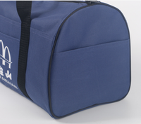 Sac de voyage en polyester RPET léger et personnalisé, à la mode, promotionnel, avec fermeture éclair