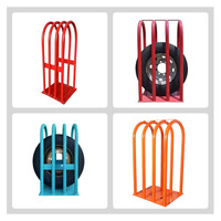 Cage de protection de gonflage de sécurité de pneu automatique de haute qualité de 5 barres