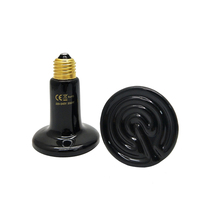Lampe chauffante à infrarouge E27, 75W, 220V, lampe pour animaux de compagnie, offre spéciale, chauffage rapide, 75mm