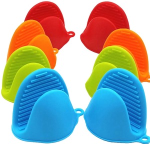 Double <b>Mini</b> Silicone Cooking Clip Handle Silicone Gloves fondant silicone mold <b>chocolate</b> bar mold silicone molds for decoration - Product Image 5