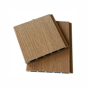 Diseño moderno, valla <span class=keywords><strong>de</strong></span> patio <span class=keywords><strong>de</strong></span> 6 pies con marco <span class=keywords><strong>de</strong></span> aleación <span class=keywords><strong>de</strong></span> aluminio y paneles <span class=keywords><strong>de</strong></span> <span class=keywords><strong>listones</strong></span> <span class=keywords><strong>de</strong></span> WPC coextruido para exteriores. - Product Image 3