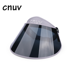 Grande de alta calidad de pvc viseras tapas de paja sombreros de Sol de moda de verano de viseras tapa - Product Image 1