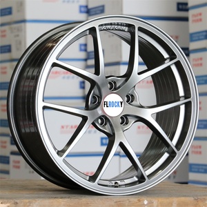 Flrocky CHEN 15 16 <strong>17</strong> 18 19 <strong>Inch</strong> High Quality Passenger Car Wheels Deep Dish <strong>Rims</strong> Concave Matte Black Aluminum Alloy Wheels - Product Image 5