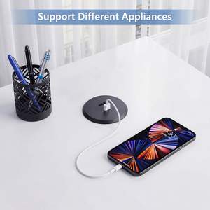Chargeur <span class=keywords><strong>USB</strong></span> rond de 2 pouces pour téléphone, en ABS, avec <span class=keywords><strong>prise</strong></span> de charge <span class=keywords><strong>USB</strong></span> encastrée de haute qualité pour table/bureau, avec charge rapide PD20W - Product Image 4