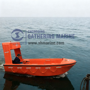 Bateau <span class=keywords><strong>de</strong></span> sauvetage maritime en fibre <span class=keywords><strong>de</strong></span> verre avec moteur pour navire GRP - Product Image 4