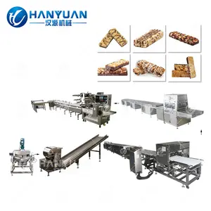 巧克力谷物棒生产线/格兰诺拉麦片棒制造机