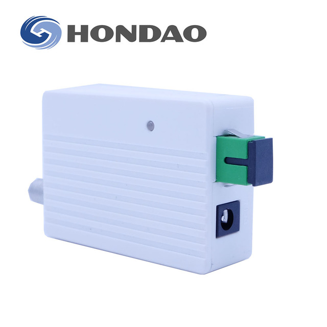 Hondao OR4050 FTTH Node with Filter Mini WDM 1-2 Way 1550nm AGC CATV Equipment APC Connector 1 Year Warranty