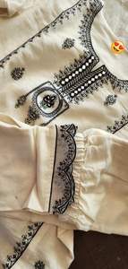 Top Georgette pesado de buena calidad con conjunto Georgette Plazzo Kurti completamente bordado y pesado conjunto de diseñador al por mayor - Product Image 5