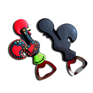 באיכות גבוהה מותאם אישית עיצוב בירה מתכת בקבוק פותחני מקרר מגנט UV סובלימציה בקבוק פותחן עם לוגו - Product Image 3