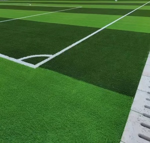 Fabricant de gazon artificiel Tapis vert gazon <span class=keywords><strong>synthétique</strong></span> Tapis <span class=keywords><strong>terrain</strong></span> de football pour le football - Product Image 5