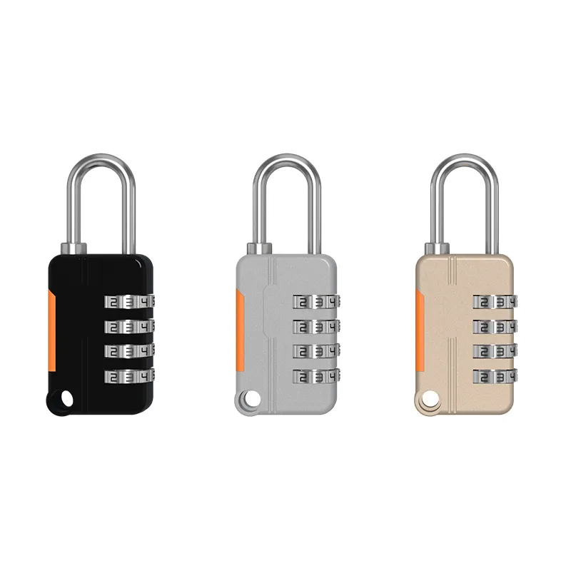 Hot Sale Security 4 Digit Combination Padlocks Wholesale 81N-4D Factory Price Luggage Lock Gym Locker Padlock