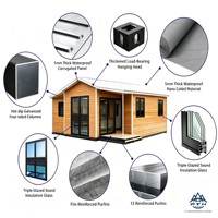 Bâtiment modulaire préfabriqué moderne, maison intégrée personnalisée pour les travailleurs agricoles, dortoir pour le personnel et hébergement rural