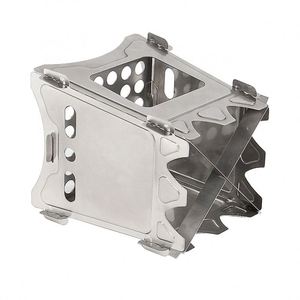 Échantillon Gratuit - Réchaud à Bois Portable CE pour Camping, Léger et Pliable, pour Survie en Extérieur, Randonnée, Pique-nique - Product Image 4