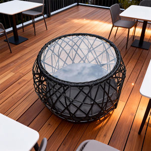 Cama de Lujo <span class=keywords><strong>para</strong></span> Mascotas de Ratán, Colores y Estilos Personalizados, Resistente a la Intemperie, Ratán PE, Nido <span class=keywords><strong>para</strong></span> <span class=keywords><strong>Perros</strong></span> y Gatos, Casa Cerrada <span class=keywords><strong>para</strong></span> Mascotas <span class=keywords><strong>para</strong></span> Interiores y Exteriores - Product Image 3