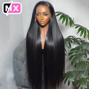 Peluca de Cabello Humano Virgen Brasileño <span class=keywords><strong>Yaki</strong></span> HD Lace Frontal 13x4 al por Mayor, Peluca Frontal de Encaje sin Pegamento, Lacia y Rizada para Mujeres Negras - Product Image 4