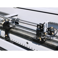 Machine de gravure et de découpe au laser CO2 K-1325C pour plastique/bois/caoutchouc/MDF/acrylique 80W/150W/300W refroidie par eau/air avec intelligence artificielle