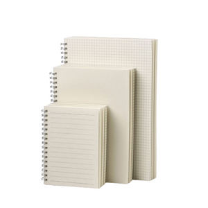 Cuaderno diario de papel A4 A5 con reglas universitarias al por mayor, páginas con logotipo personalizado, cuaderno en espiral liso personalizado, 80 páginas de doble cara - Product Image 2