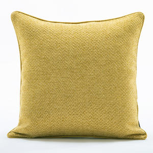 Funda de almohada de <span class=keywords><strong>lino</strong></span> <span class=keywords><strong>lavado</strong></span> de algodón sólido nórdico funda de cojín de presión de borde funda de almohada decorativa para el hogar - Product Image 2