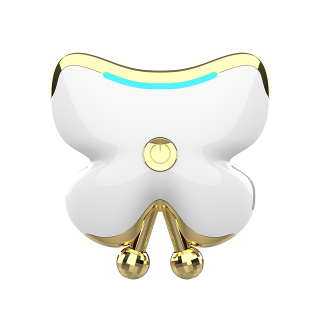 New Hand Held Electric Heating Face Massager Tool Neck Guasha Micro Current Scraping Board Face Lifting Device USB