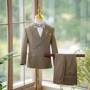 Costumes de Cérémonie Garçon 2025: Ensemble Complet Mariage et Fête, Blazers et Pantalons (2 Pièces) pour Enfants - Product Image 1