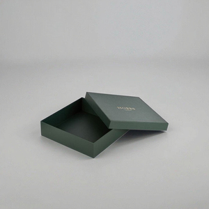 Custom Logo 2-Pieces Black Cardboard Telescopic Rigid <strong>Removable</strong> Lift-off Lid Gift <strong>Boxes</strong> for T-shirt Garment - Product Image 2