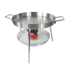 Hot Sale Campfire Cooking <strong>Grill</strong> &amp; Skillet Portable Camping Cooking <strong>Grill</strong> Fry <strong>Pan</strong> for Cooking on Firepits Outdoor Camping BBQ - Product Image 5