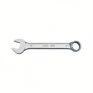 ประแจอเนกประสงค์ USAG ขนาด 17 มม. แบบปากเปิดและปากแหวน สำหรับงานซ่อมเครื่องจักรกล - Product Image 2
