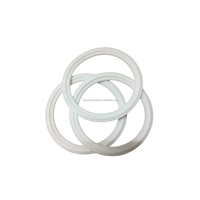 Joint d'étanchéité sanitaire Tri-clamp de qualité alimentaire en silicone/PTFE/EPDM, raccord TC
