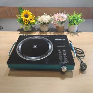 Placa de cocción de cerámica Silver Crest de 3500W con control táctil, quemador único de inducción infrarroja para uso doméstico - Product Image 5