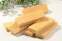 13g Crème Saveur Wafer Biscuits Croustillant Doux Carré Crackers Sac Pas Cher Saveur De Lait Sandwich Biscuits Biscuits Recette