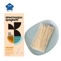 Gluten Free Dried Shirataki Noodles Original Flavor Low Calorie Zero Carb Sugar Free Fat Free Non-GMO Konjac Box