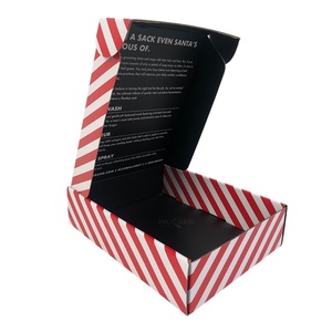 Eco Friendly Custom Logo Printed Black Mailer <b>Box</b> Custom Printing Colored Corrugated Mailing <b>Box</b> Corrugated Candle Shipping <b>Box</b> - Product Image 5