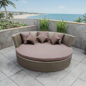 Sang Trọng Mọi Thời Tiết Ngoài Trời Mây Mặt Trời Lounger Ghế Bãi Biển Cho Hồ Bơi Patio Cho Phòng Khách Ăn Phong Cách Bơi Hồ Bơi Đồ Nội Thất - Product Image 6